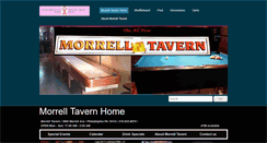 Desktop Screenshot of morrelltavern.com