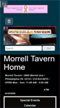 Mobile Screenshot of morrelltavern.com